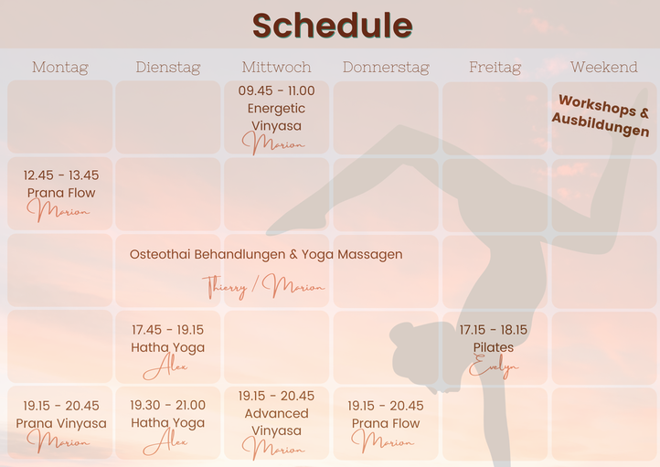 Yoga und Pilates Burggrafenamt